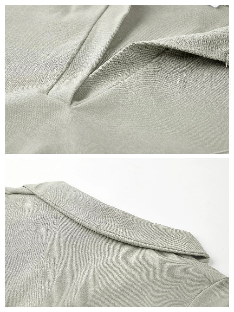 【 Select 】切り替えフィットPoloシャツ