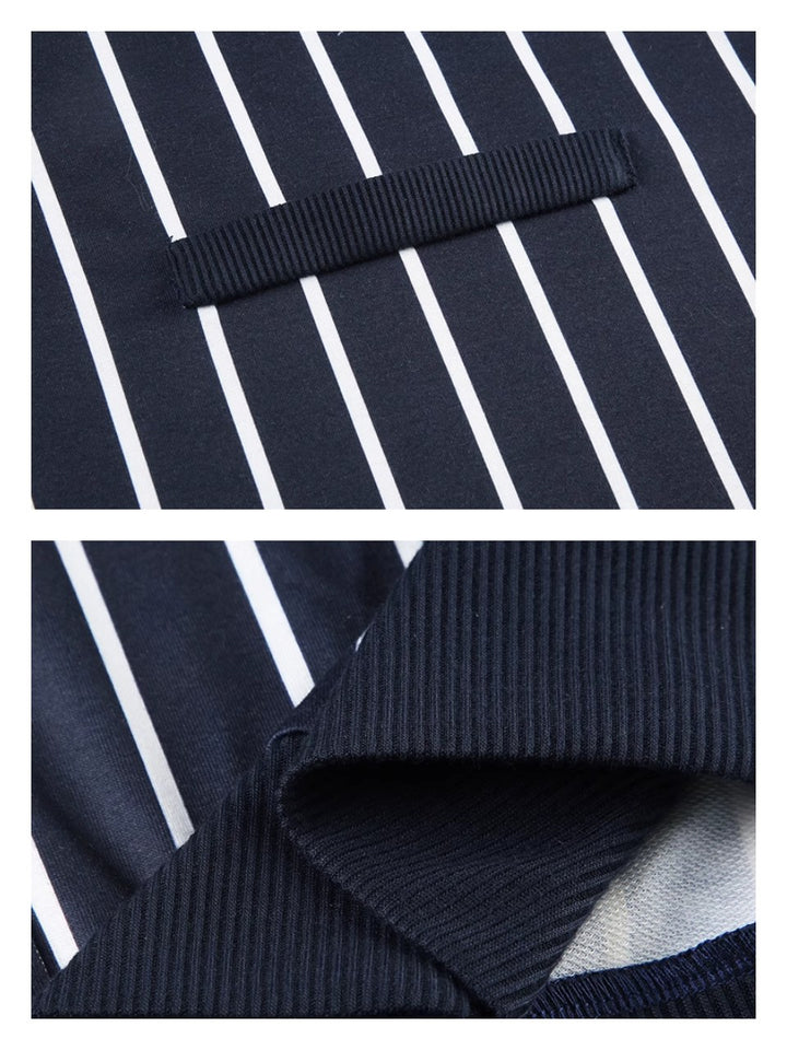 ストライプPoloプルオーバー