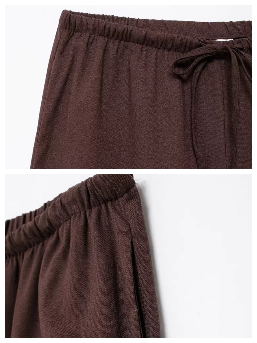 ルーズシルエットイージーパンツ