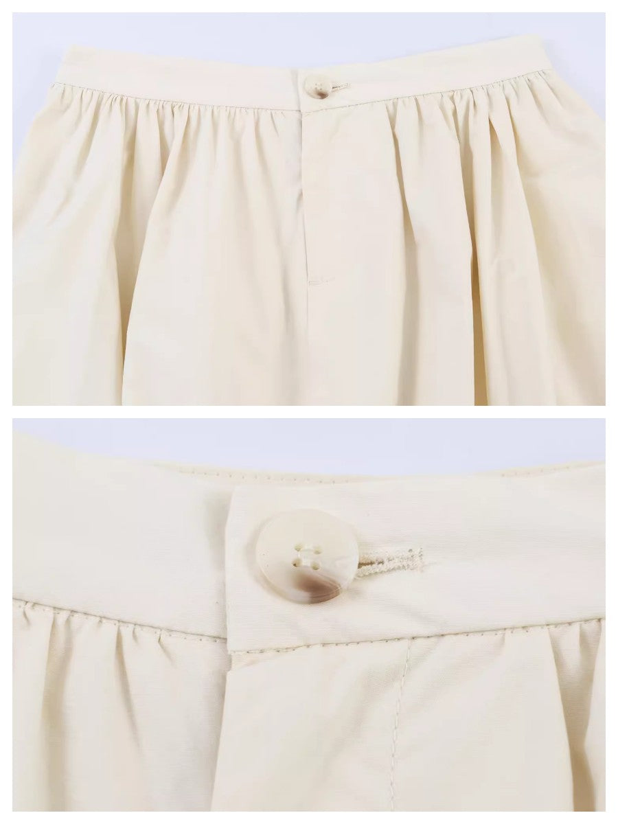 バルーンギャザーミニスカート