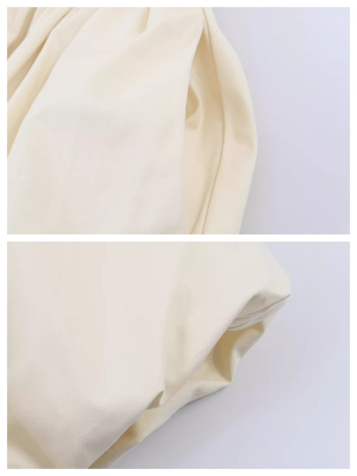 バルーンギャザーミニスカート