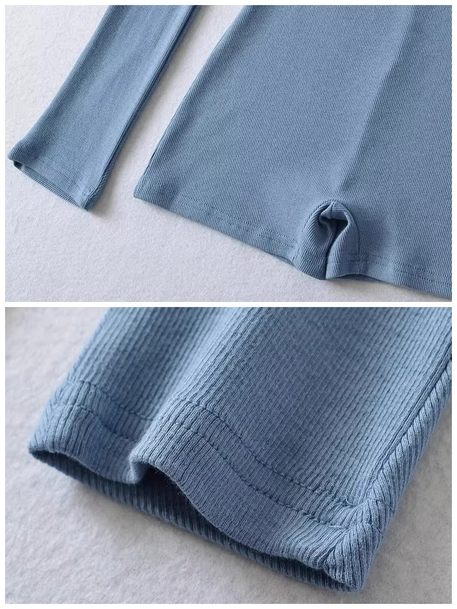 2WAYリブフィットワークアウトロンパース