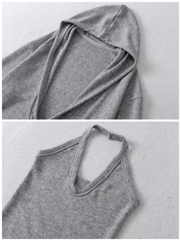 3WAYレイヤードフーディースウェットセット