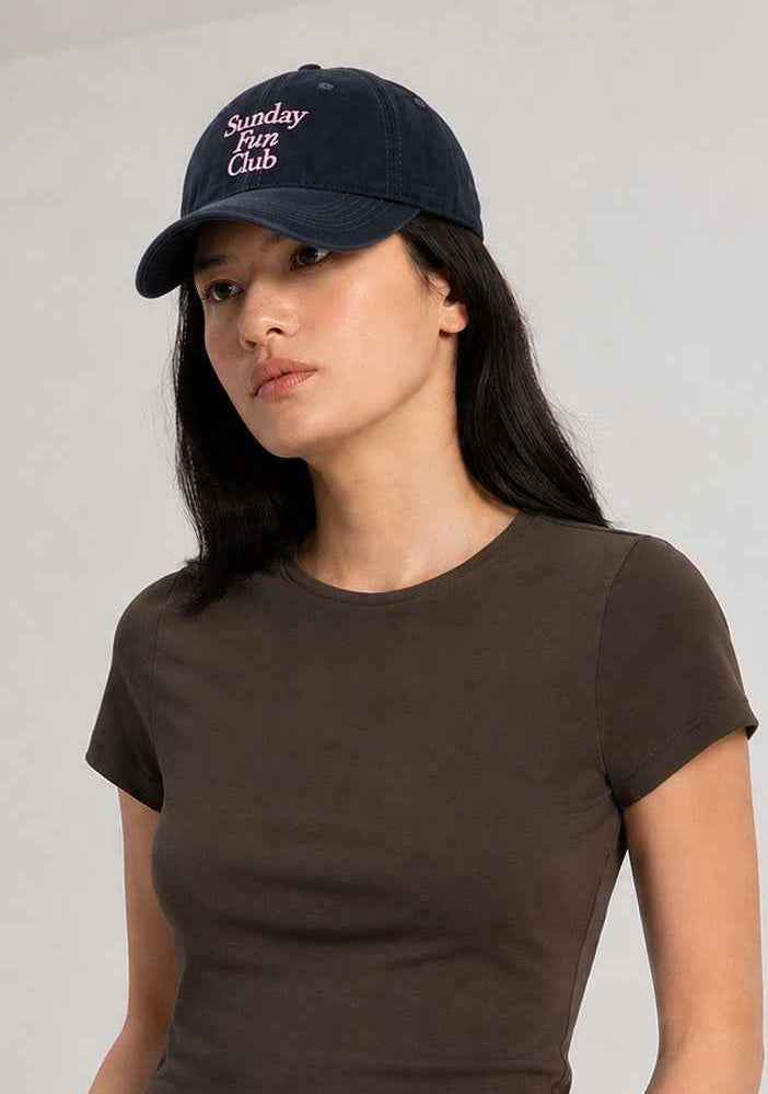 Sunday Fun Club 刺繍Cap