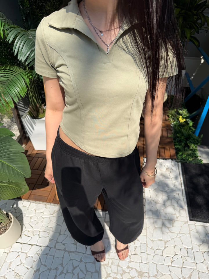【 Select 】切り替えフィットPoloシャツ