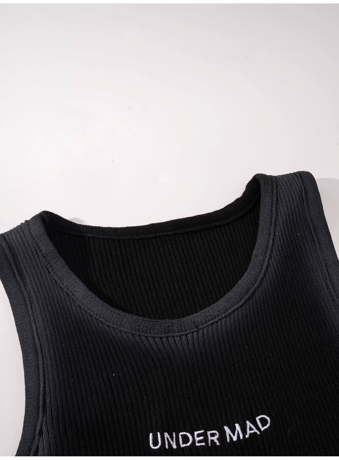 グラデーションリブタンクトップ