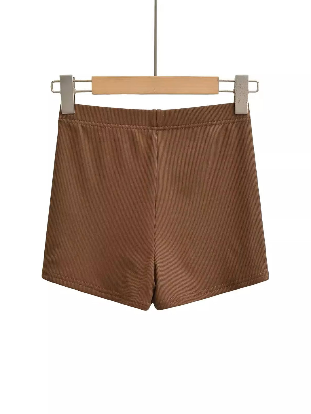 リブフィットショートパンツ