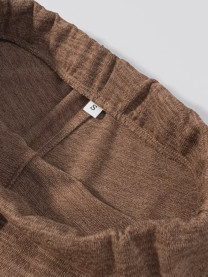 カシュクールベストワイドパンツ セットアップ