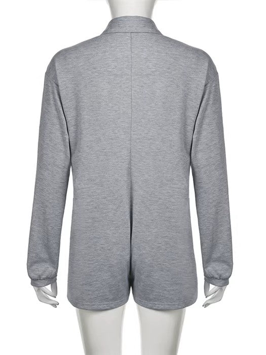 ソフトジャージーPoloジャンプスーツ