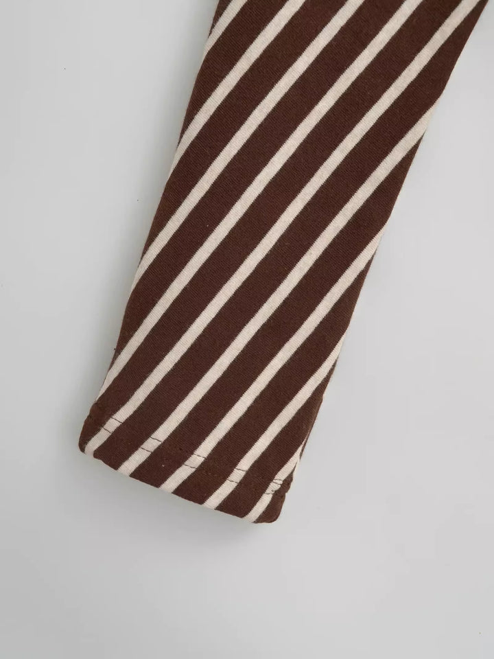 オフショルダーボーダーカットソー