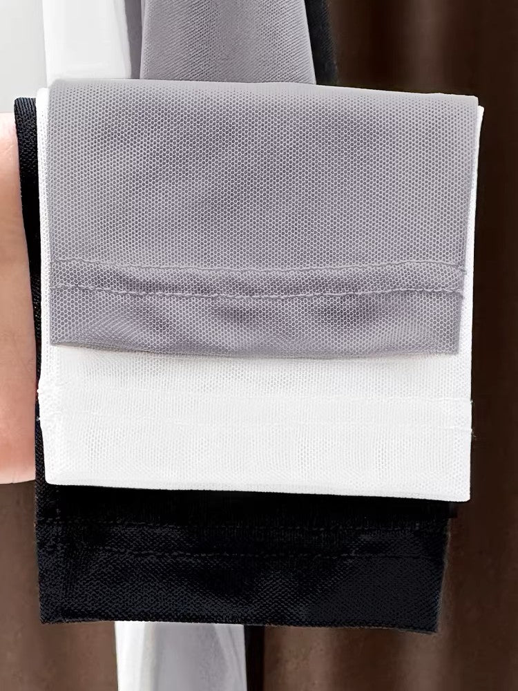 ストレッチシアーメッシュクロップドトップス