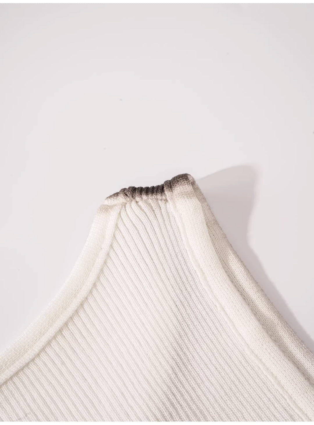 グラデーションリブタンクトップ