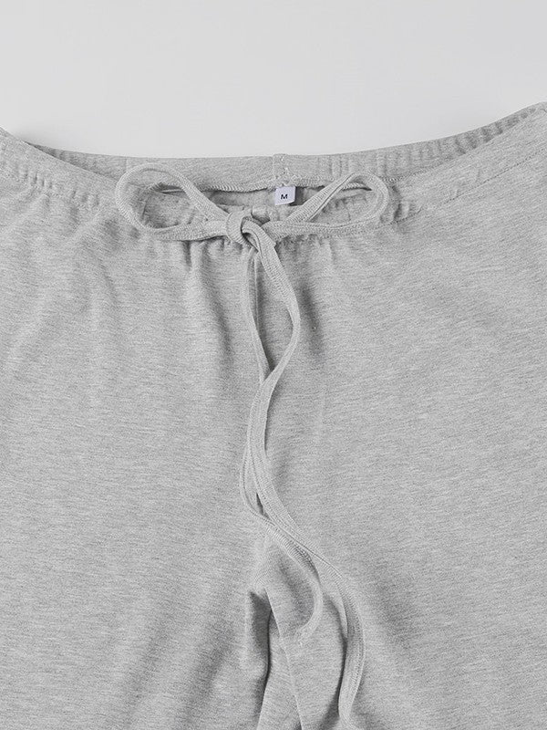 ストレートイージー裏起毛パンツ