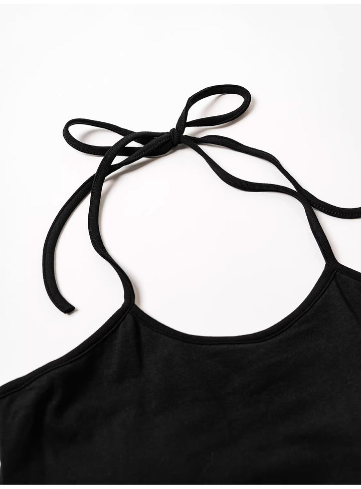 リボン柄シアーメッシュトップスレイヤードセット