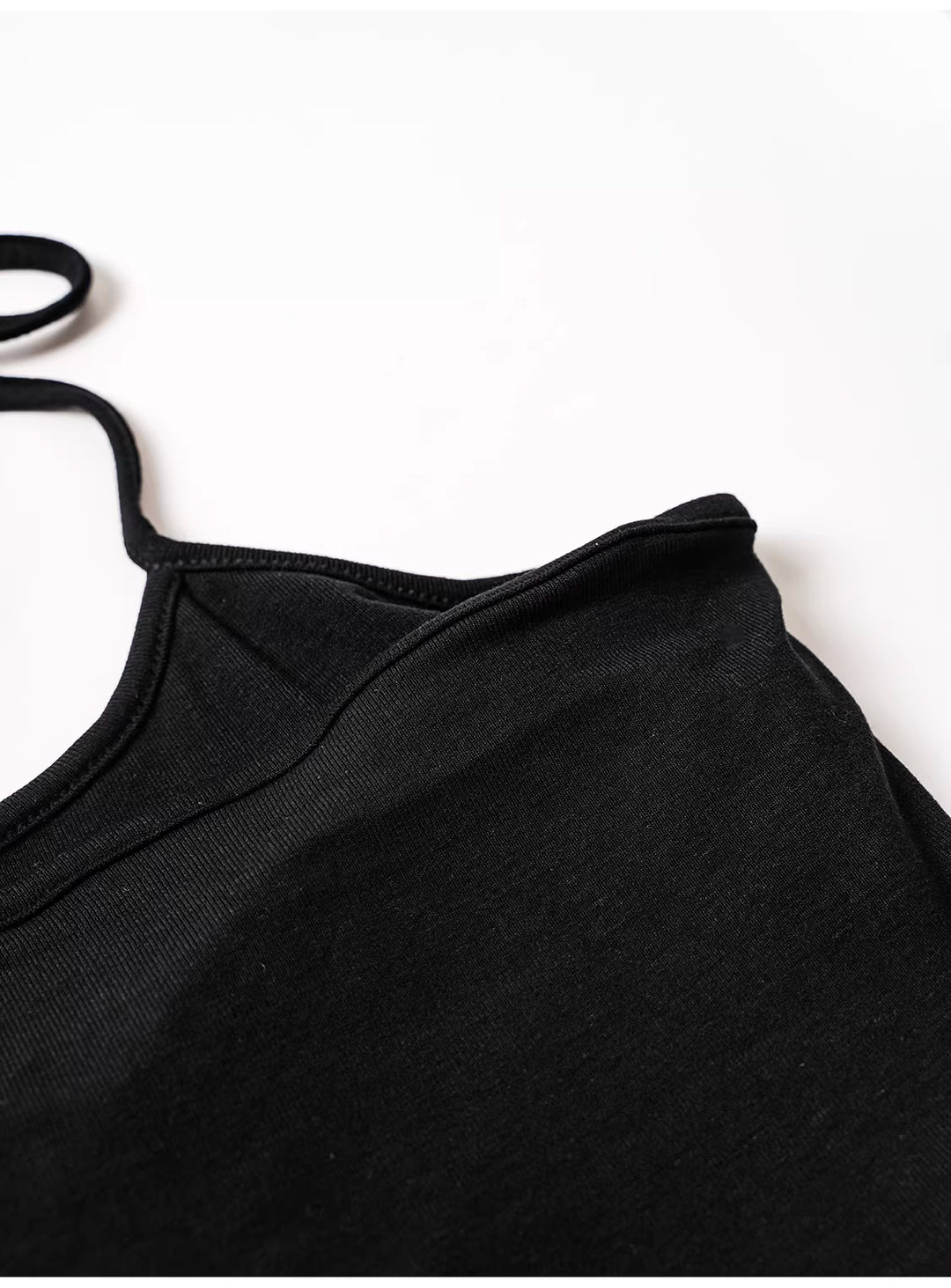 リボン柄シアーメッシュトップスレイヤードセット