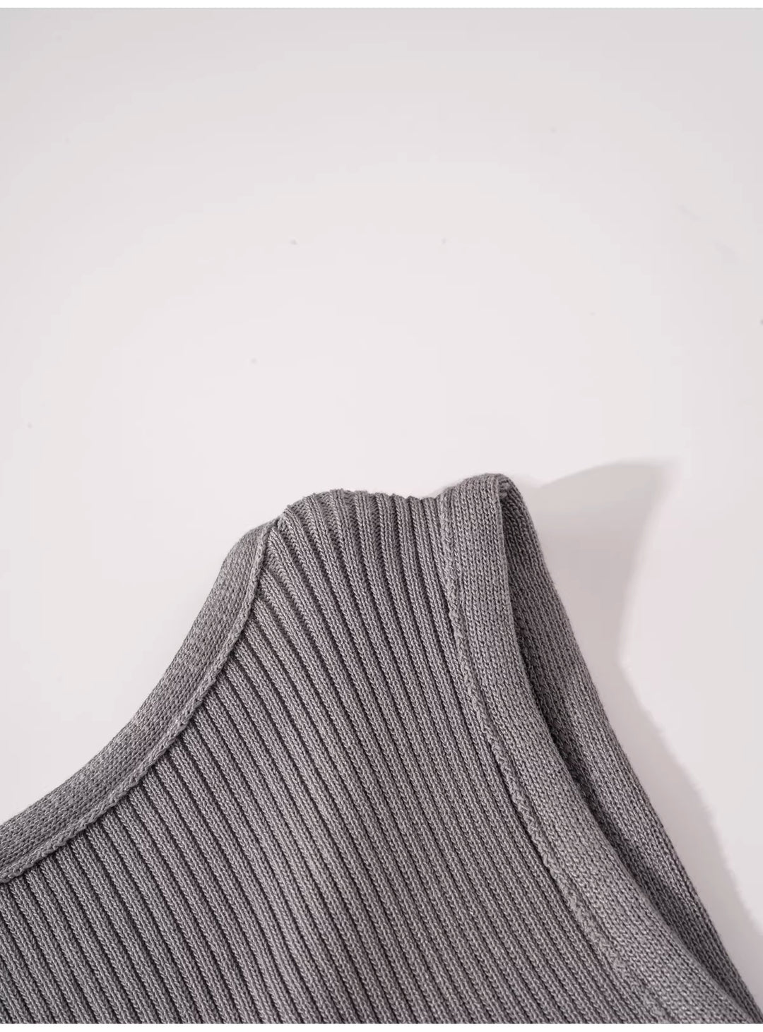 グラデーションリブタンクトップ