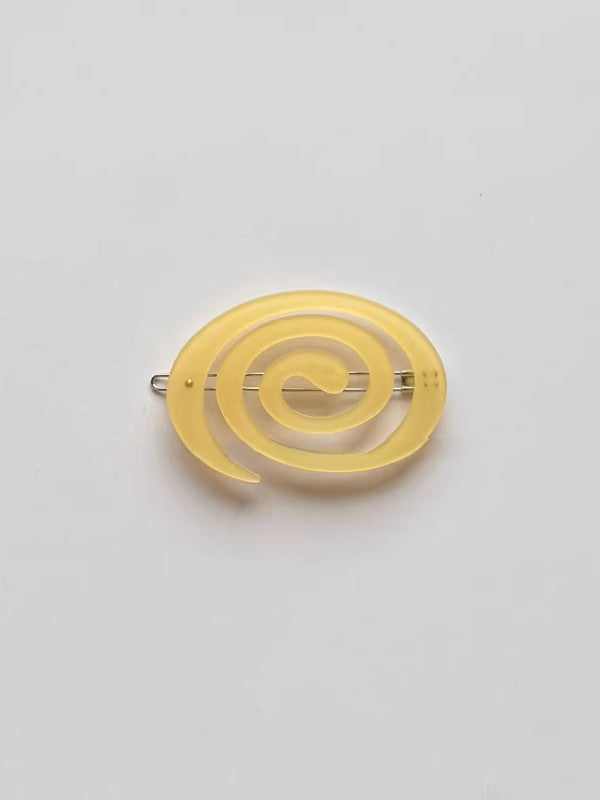 スパイラルヘアクリップ