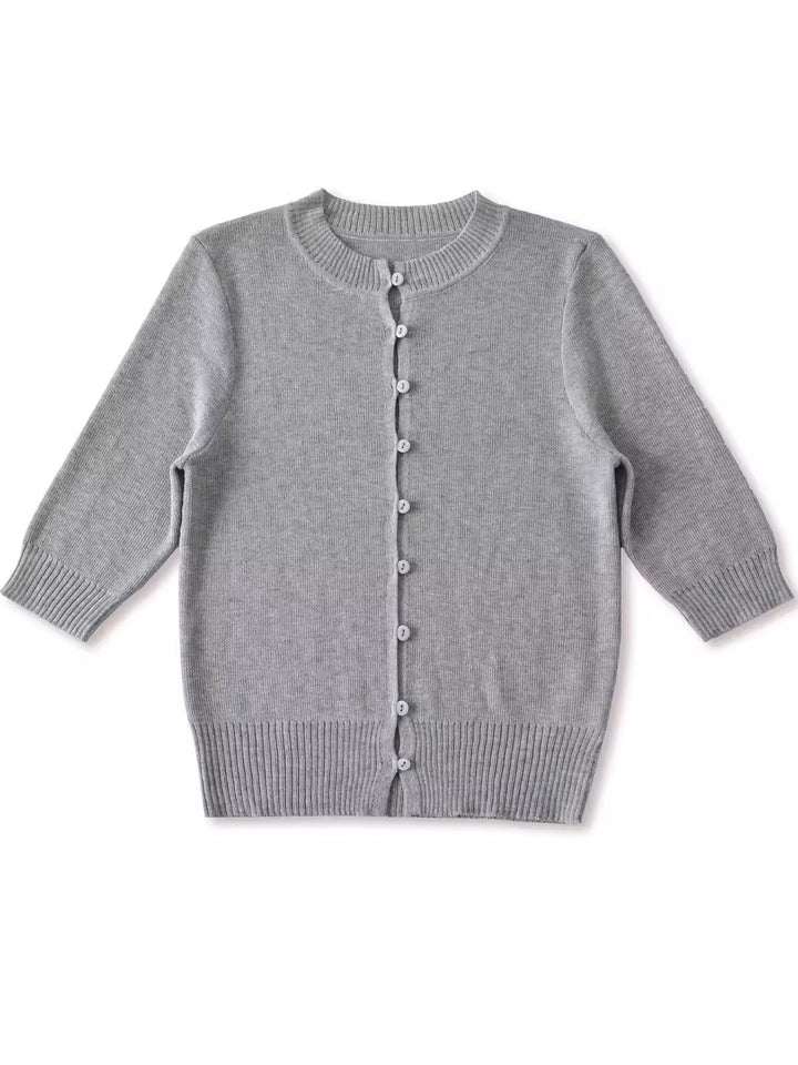 ハーフスリーブニットカーディガン