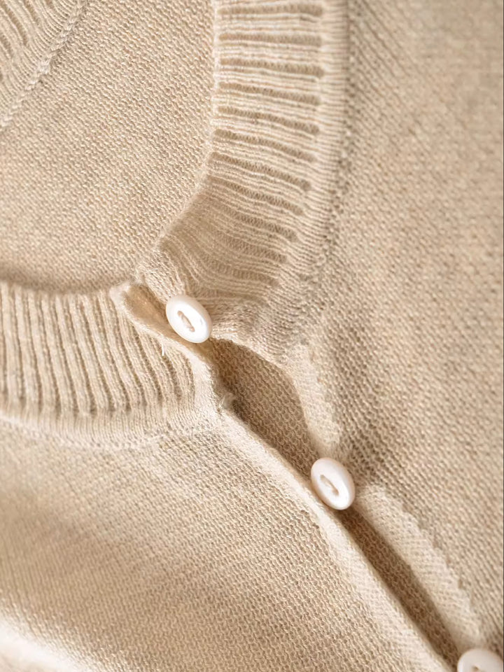 ハーフスリーブニットカーディガン