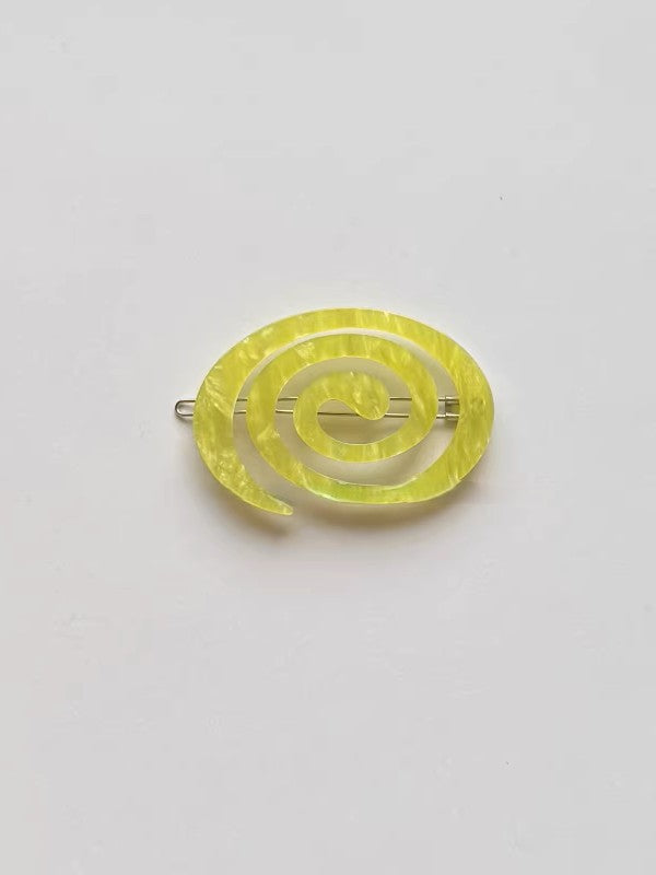 スパイラルヘアクリップ