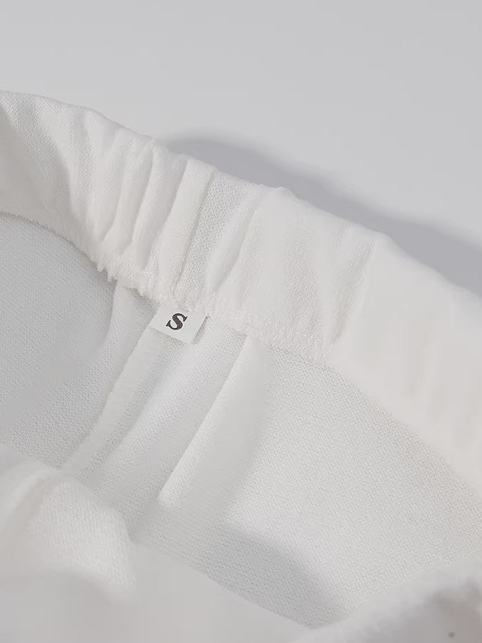 カシュクールベストワイドパンツ セットアップ