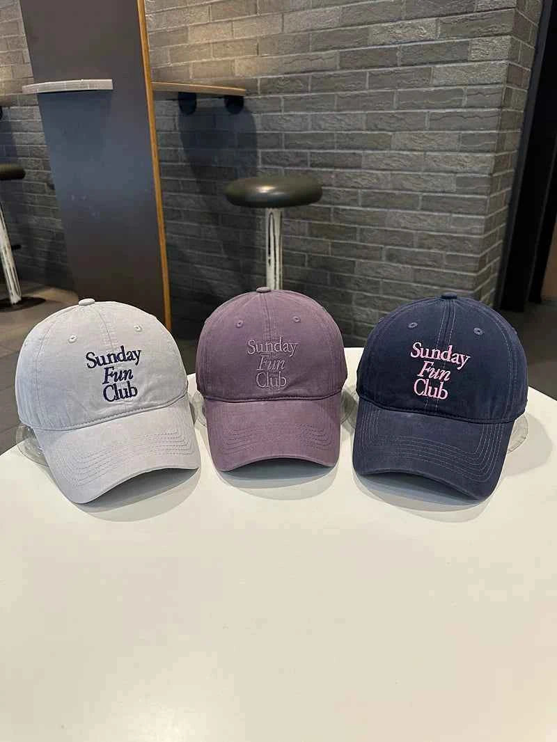 Sunday Fun Club 刺繍Cap