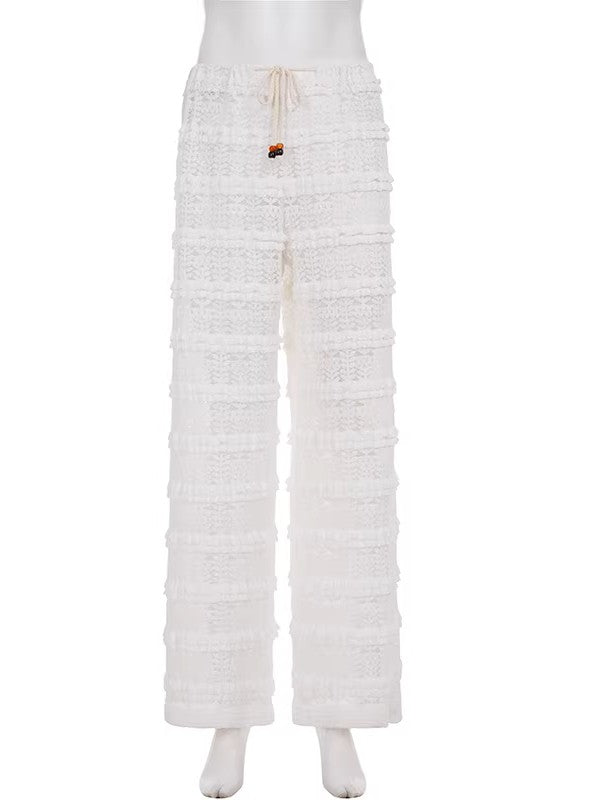 ティアードフリルレースパンツ