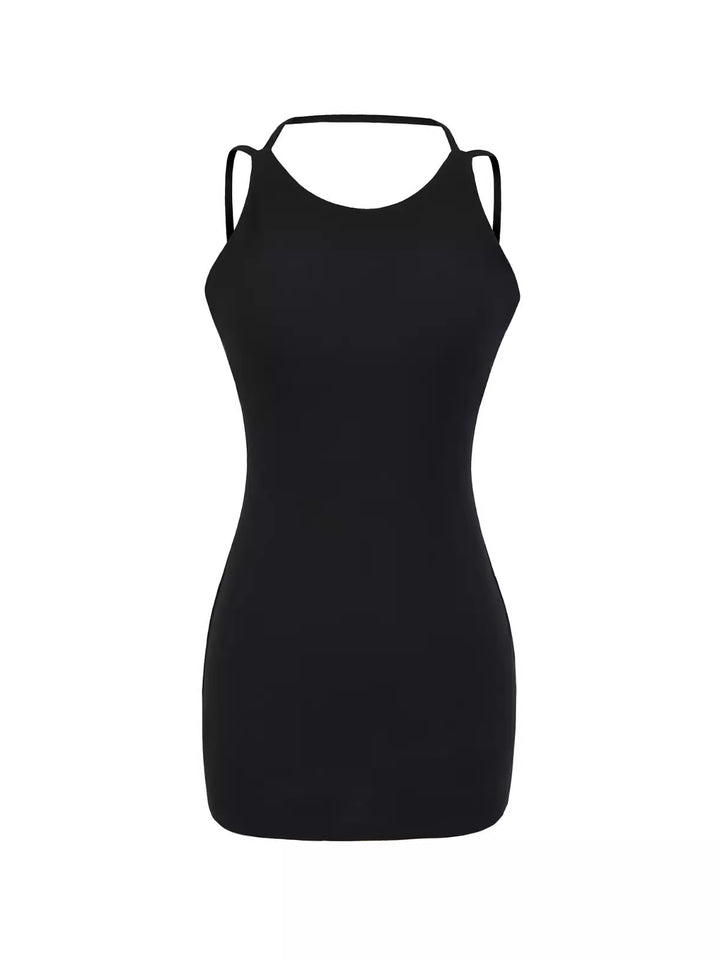 ダブルストラップチュニックタンクトップ