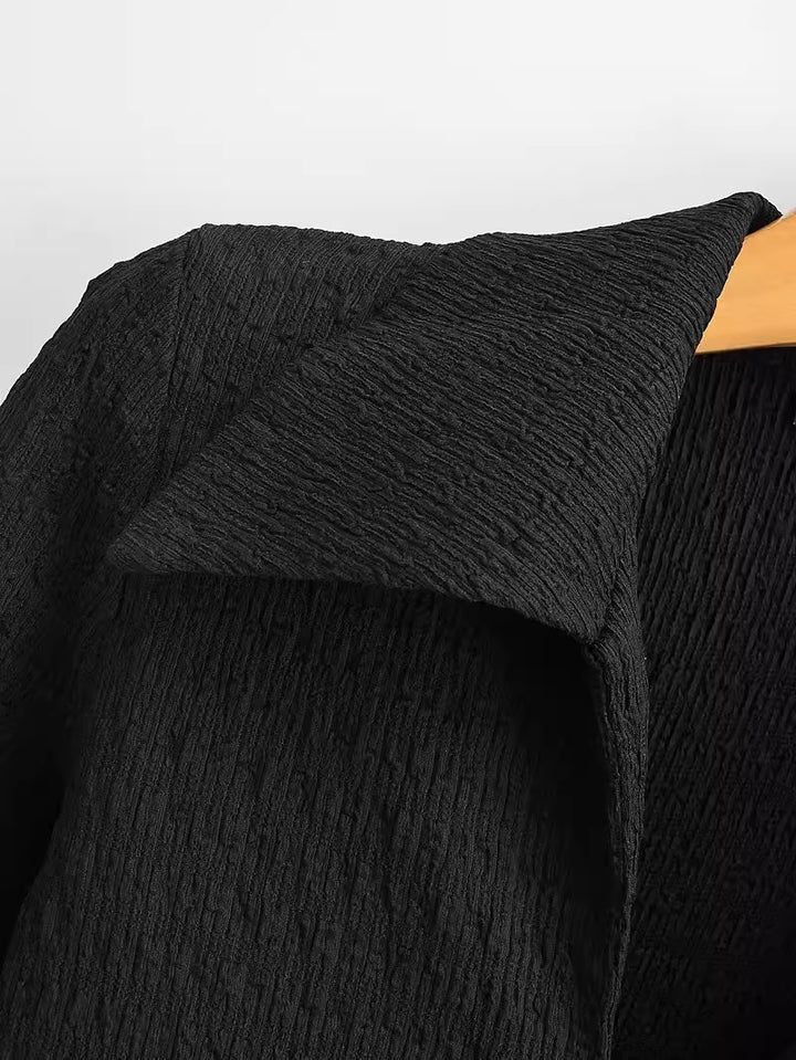 フロントフックオープンカラートップス