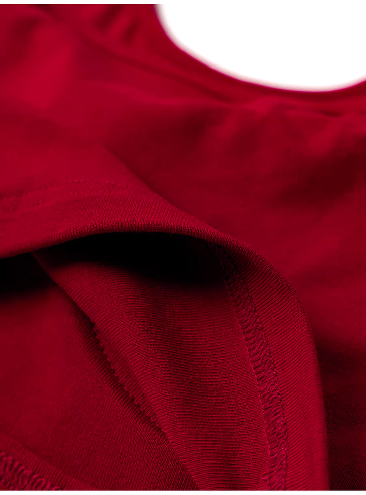 リボン柄シアーメッシュトップスレイヤードセット