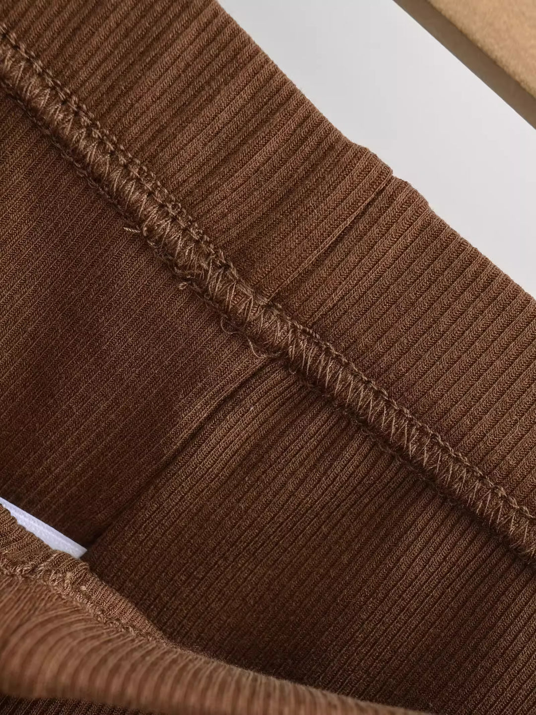 リブフィットショートパンツ