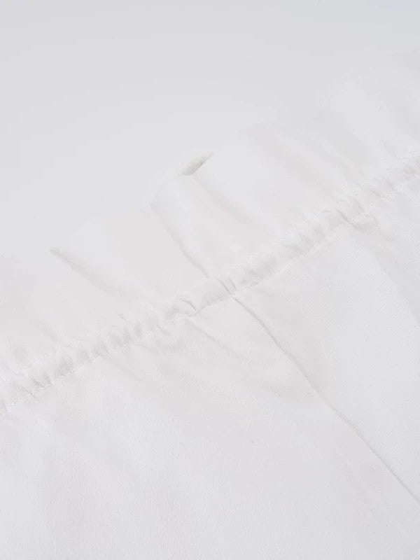 ドローストリングジョガークロップドパンツ