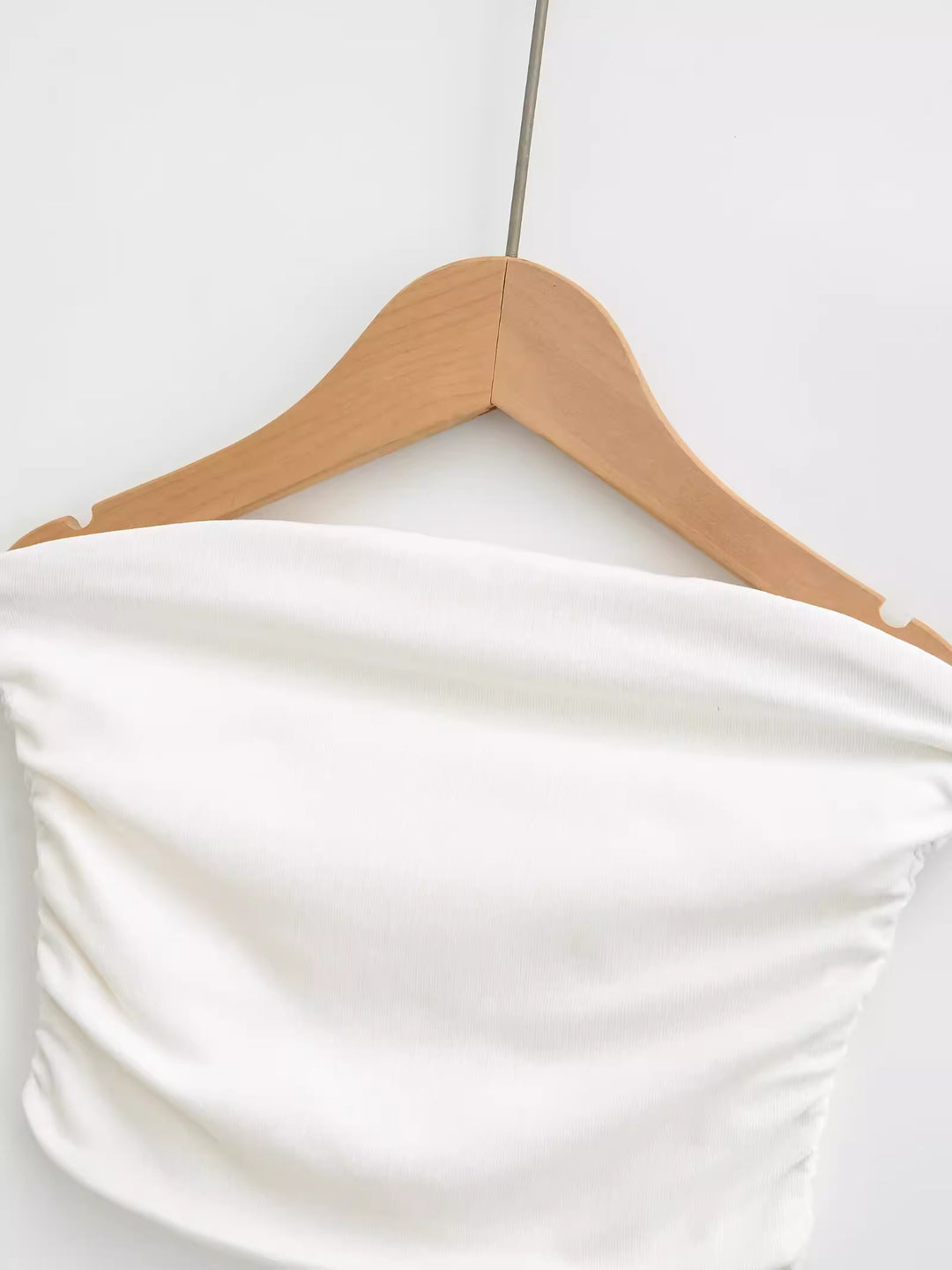 スムースフィットサイドギャザーチューブトップ