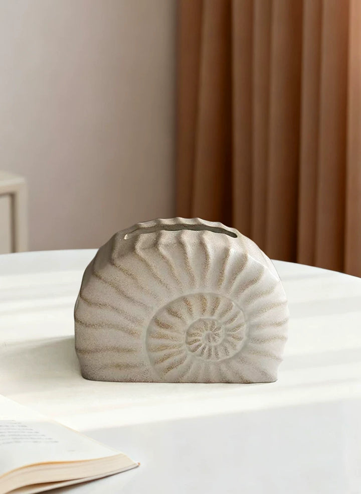 Ammonite オブジェクトティッシュケースホルダー