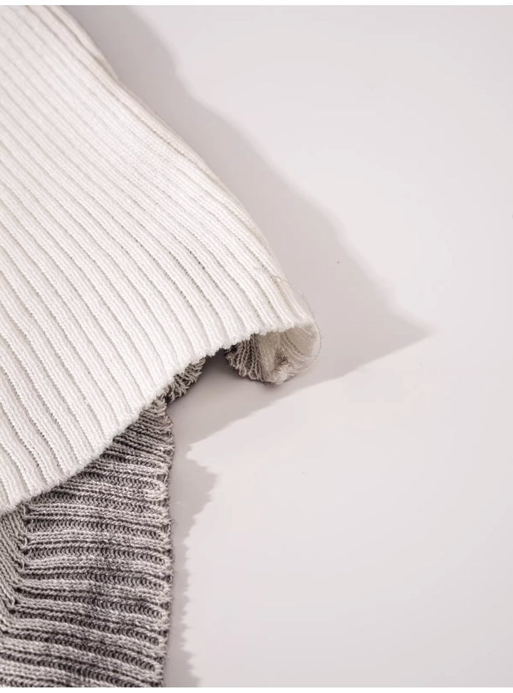 グラデーションリブタンクトップ