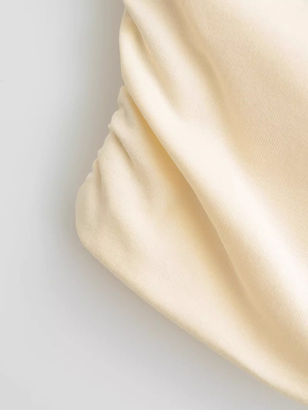 スムースフィットサイドギャザーチューブトップ