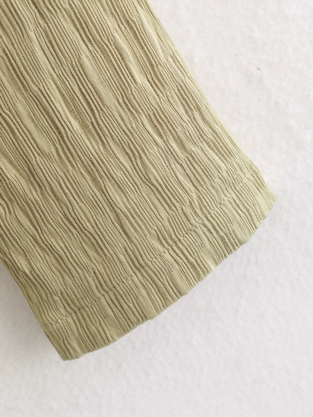 テクスチャーオープンカラーシャツパンツセット