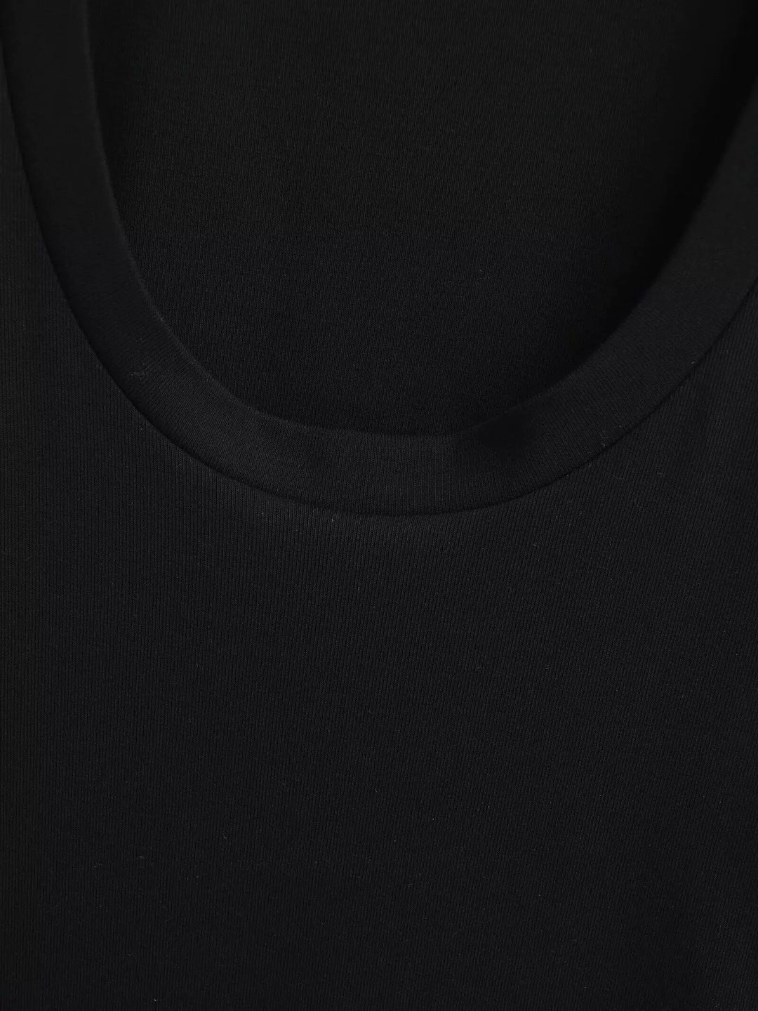 UネックTシャツミニワンピース