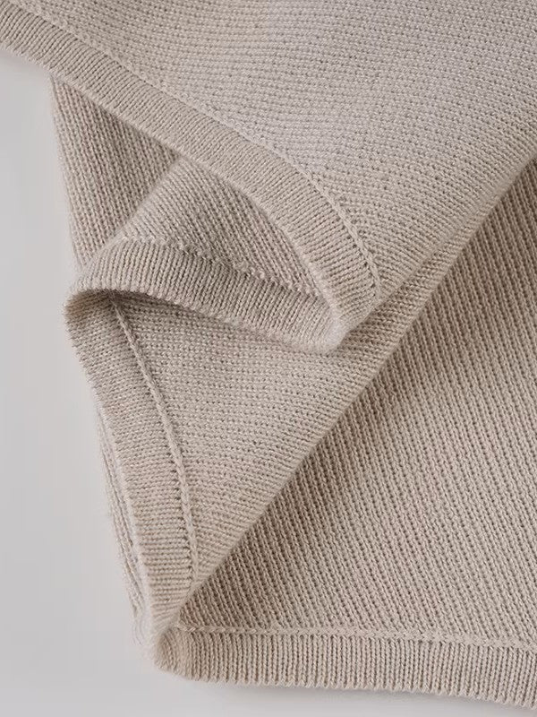 ソフトリブヘンリーネックボディースーツ