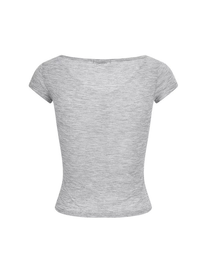 フロントリボンシアートップス