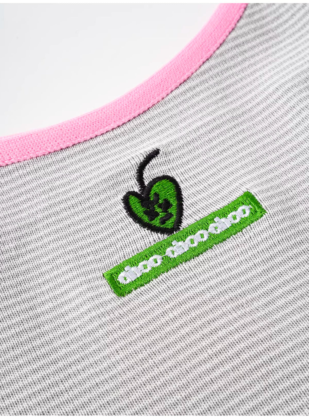 ハートモチーフボーダーバイカラーキャミソール