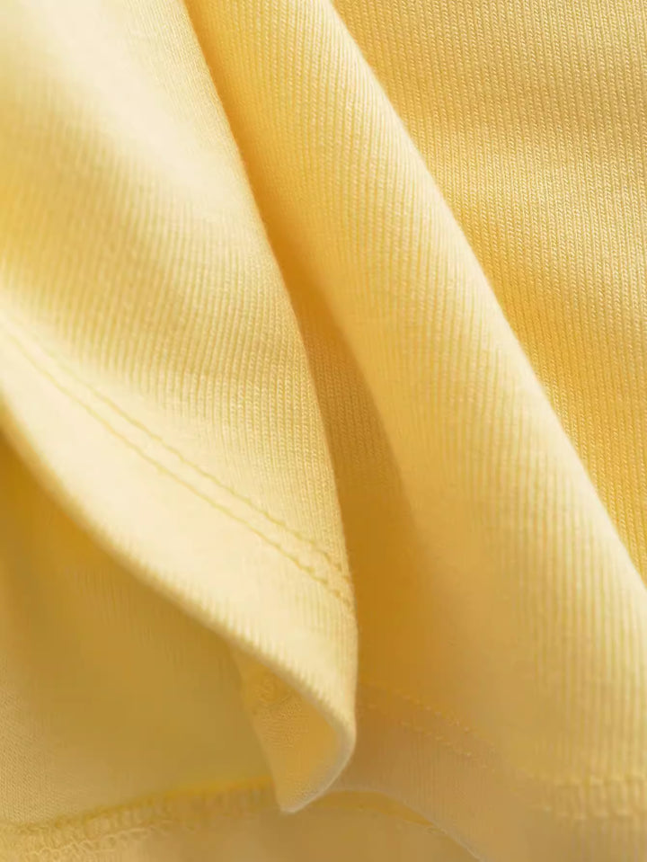 ソフトドレープモックネックショートスリーブトップス