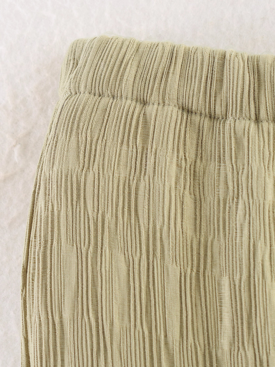 テクスチャーオープンカラーシャツパンツセット