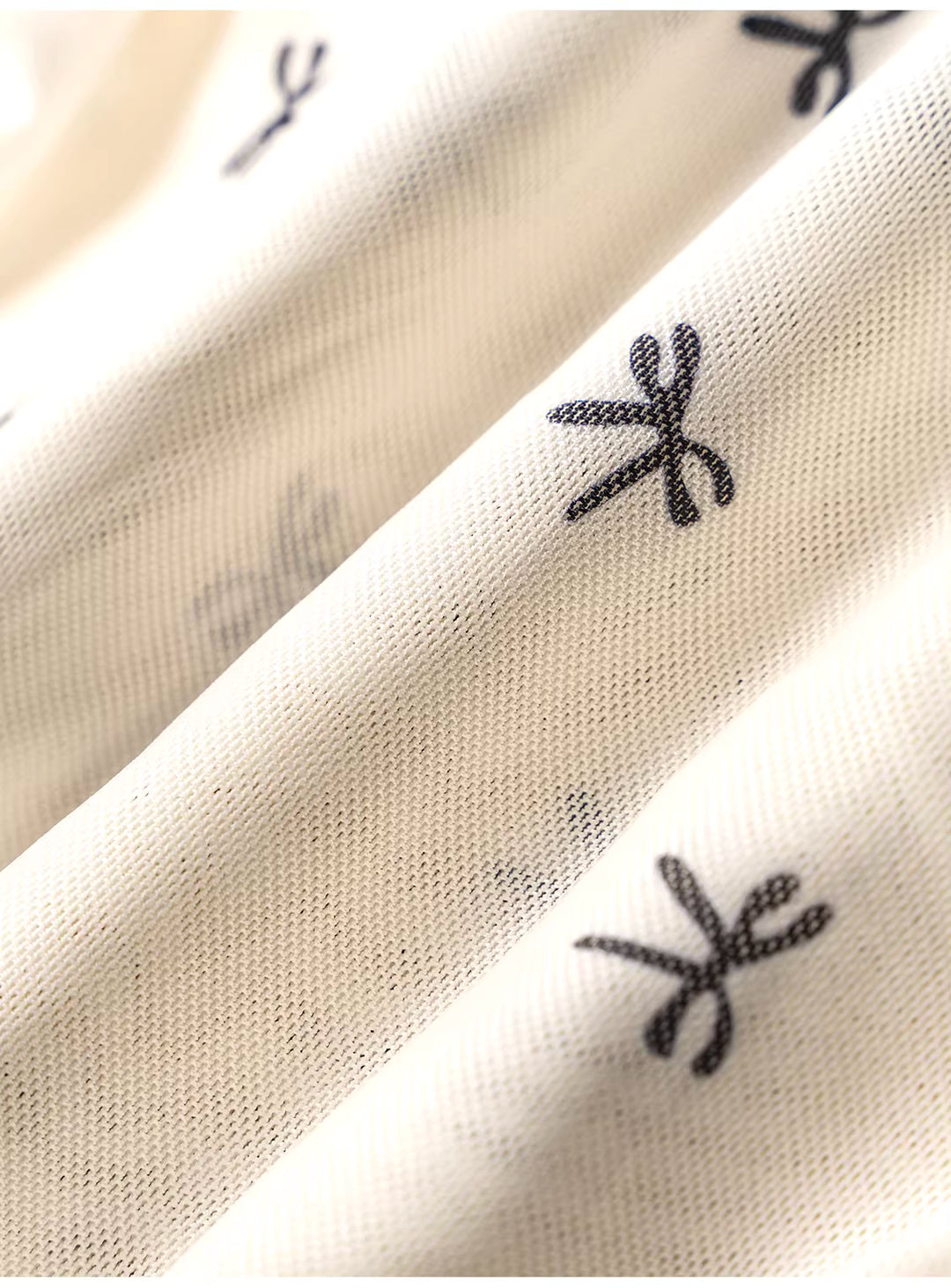 リボン柄シアーメッシュトップスレイヤードセット