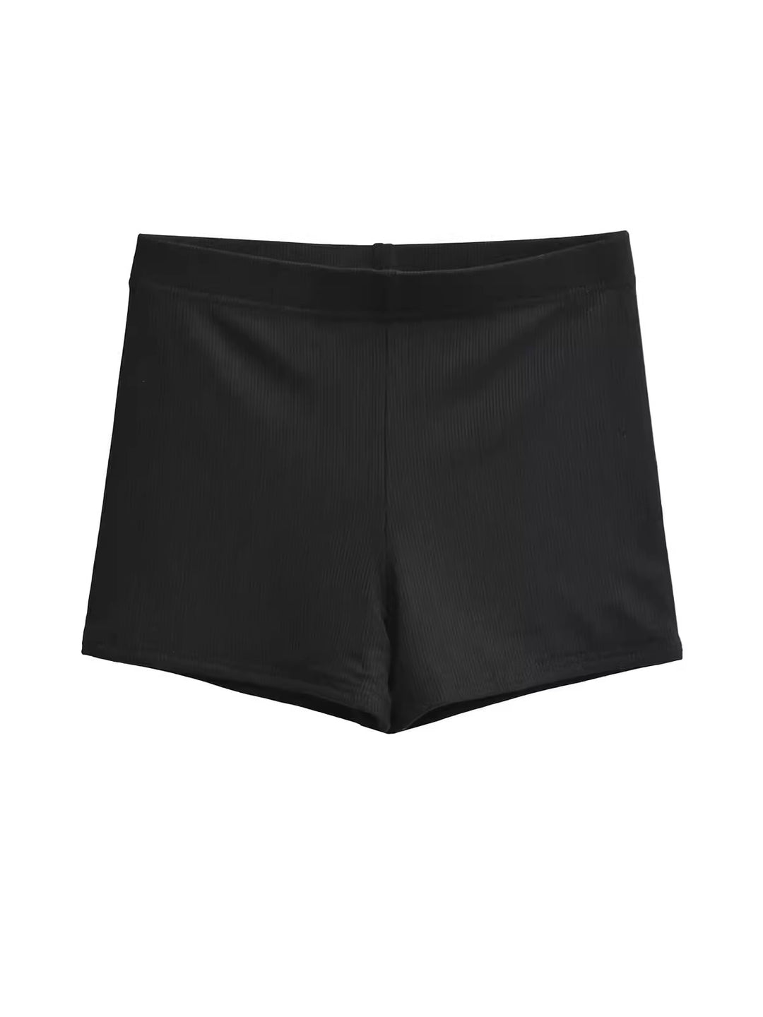 リブフィットショートパンツ