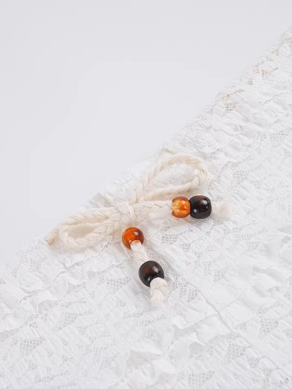 ティアードフリルレースパンツ