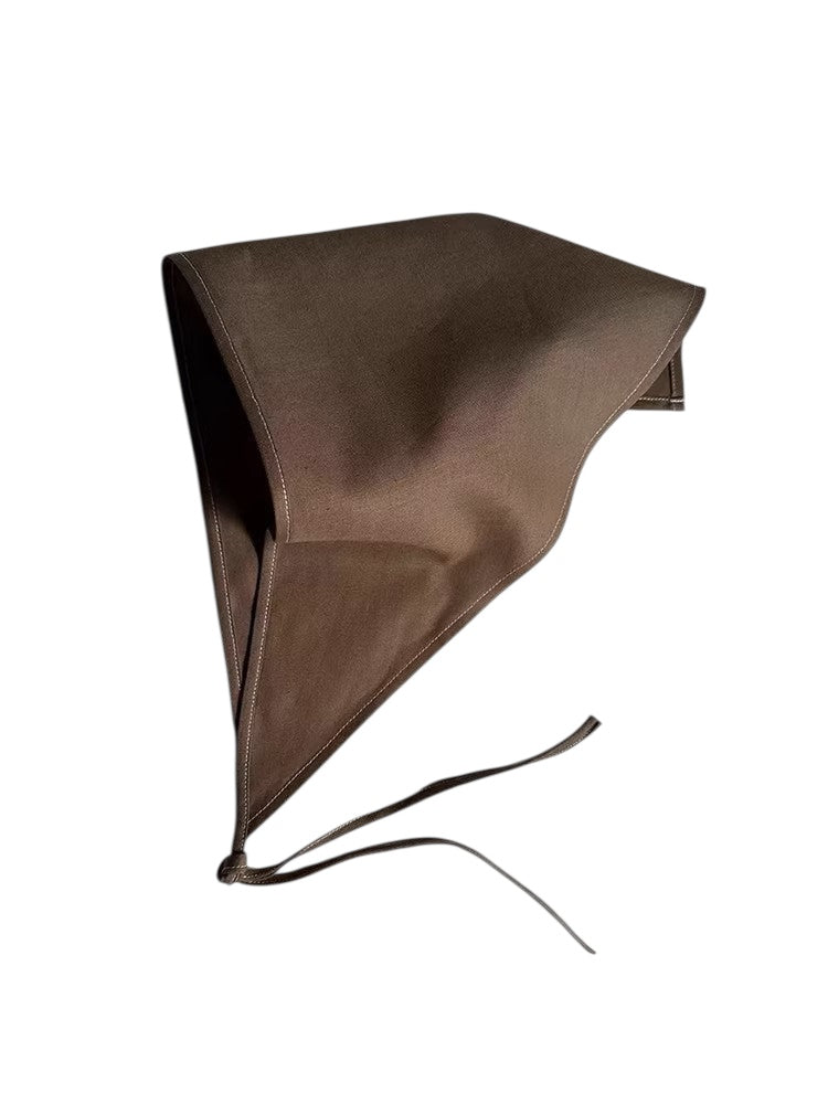 リネントライアングルヘッドスカーフ