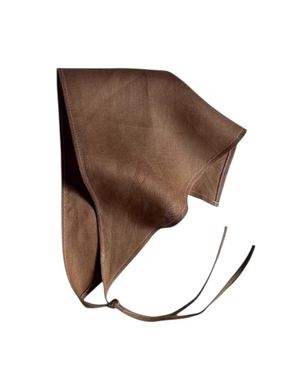 リネントライアングルヘッドスカーフ