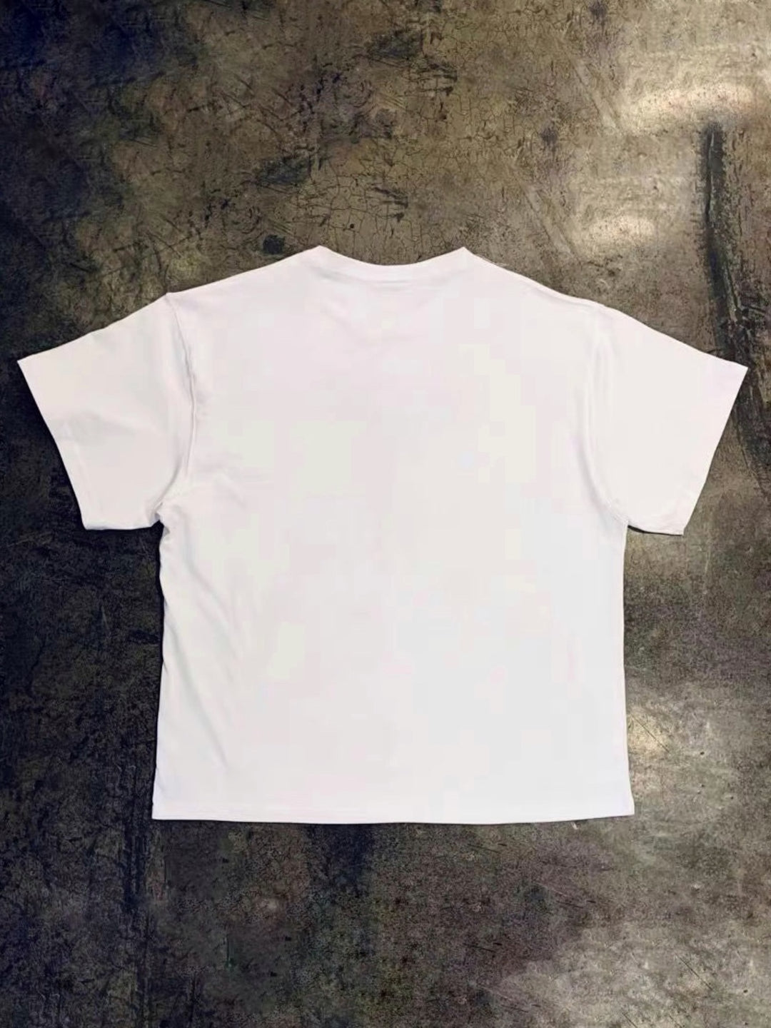 モノクロハイビスカスプリントTシャツ
