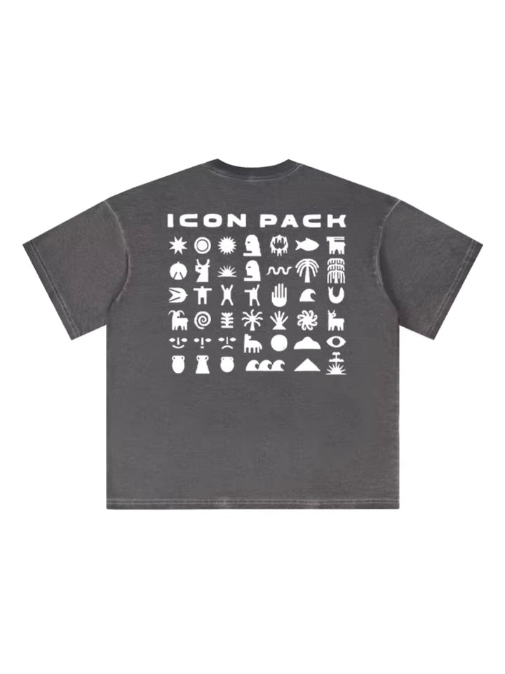 Icon Graphic プリントTシャツ